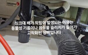 노원구싱크대막힘 싱크대배관막힘 뚫음