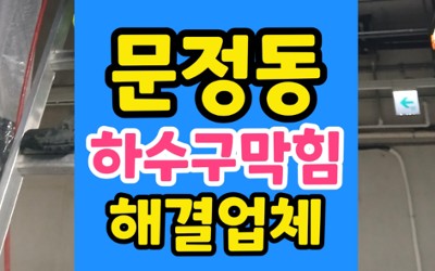 송파 문정동 싱크대막힘 곱창집 집수정 하수구 역류 고압세척