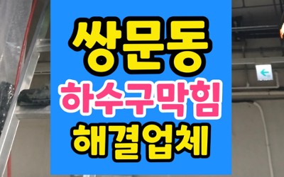 도봉구 쌍문동 싱크대막힘 아래층 진입없이 하수구 역류 완벽통수