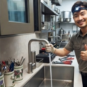 강동구 고덕동 싱크대막힘 세탁실 하수구 역류 고압세척