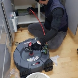 상일동 싱크대막힘 세탁실 하수구 역류 배관내시경 카메라