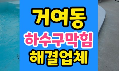 거여동 싱크대막힘 원룸 미역 팽창 하수구 완벽 통수