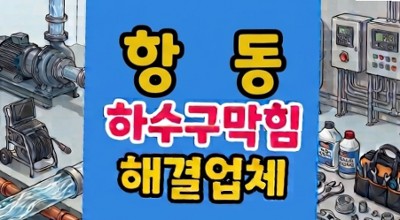 항동 싱크대막힘 베이킹소다 화학결석역류 하수구굴착 방어