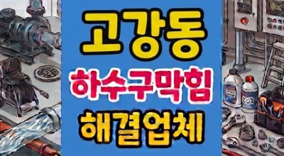 고강동 싱크대막힘 날파리 지옥 하수구역류 악취