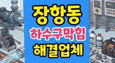 장항동 싱크대막힘 하수구역류 소주잔 낙하