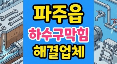 파주읍 싱크대막힘 뚫음 과일청설탕 굳음 하수구역류