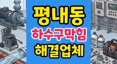 평내동 싱크대막힘 밀가루 떡짐 하수구역류 스케일링